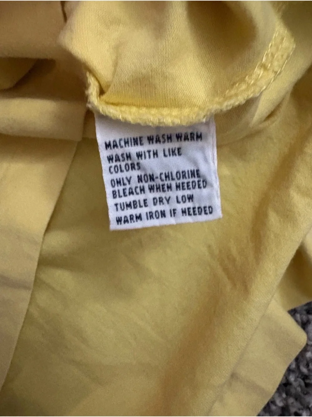 Polo by Ralph Lauren Men's Classic Yellow Polo Shirt - Large